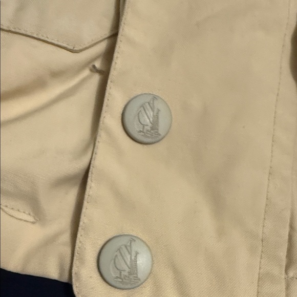 Nautica Two-Tone Brown and Cream reversable Jacket - Picture 3 of 11